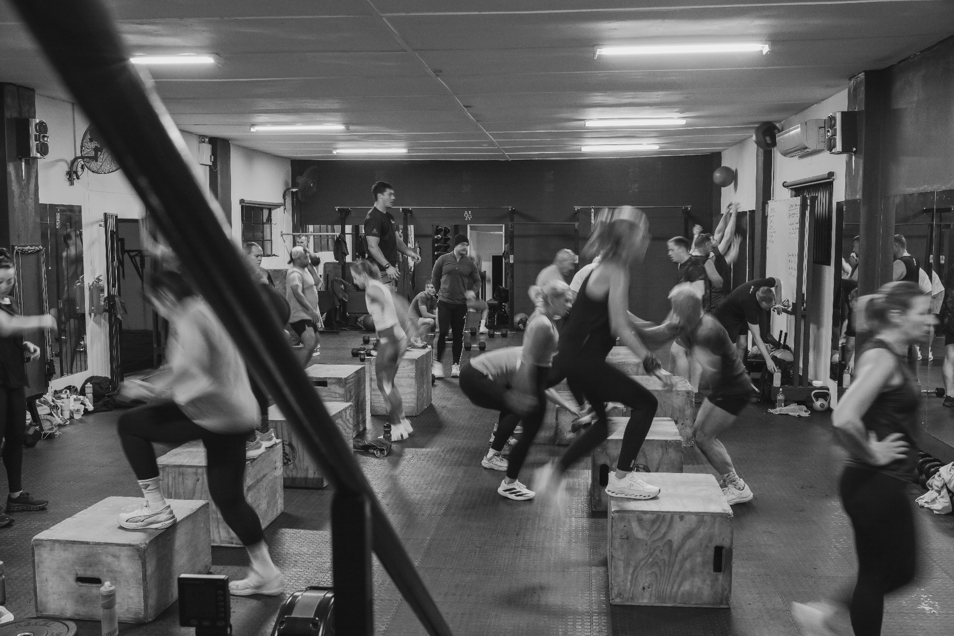 Time2Train functional fitness gym floor in Malmesbury