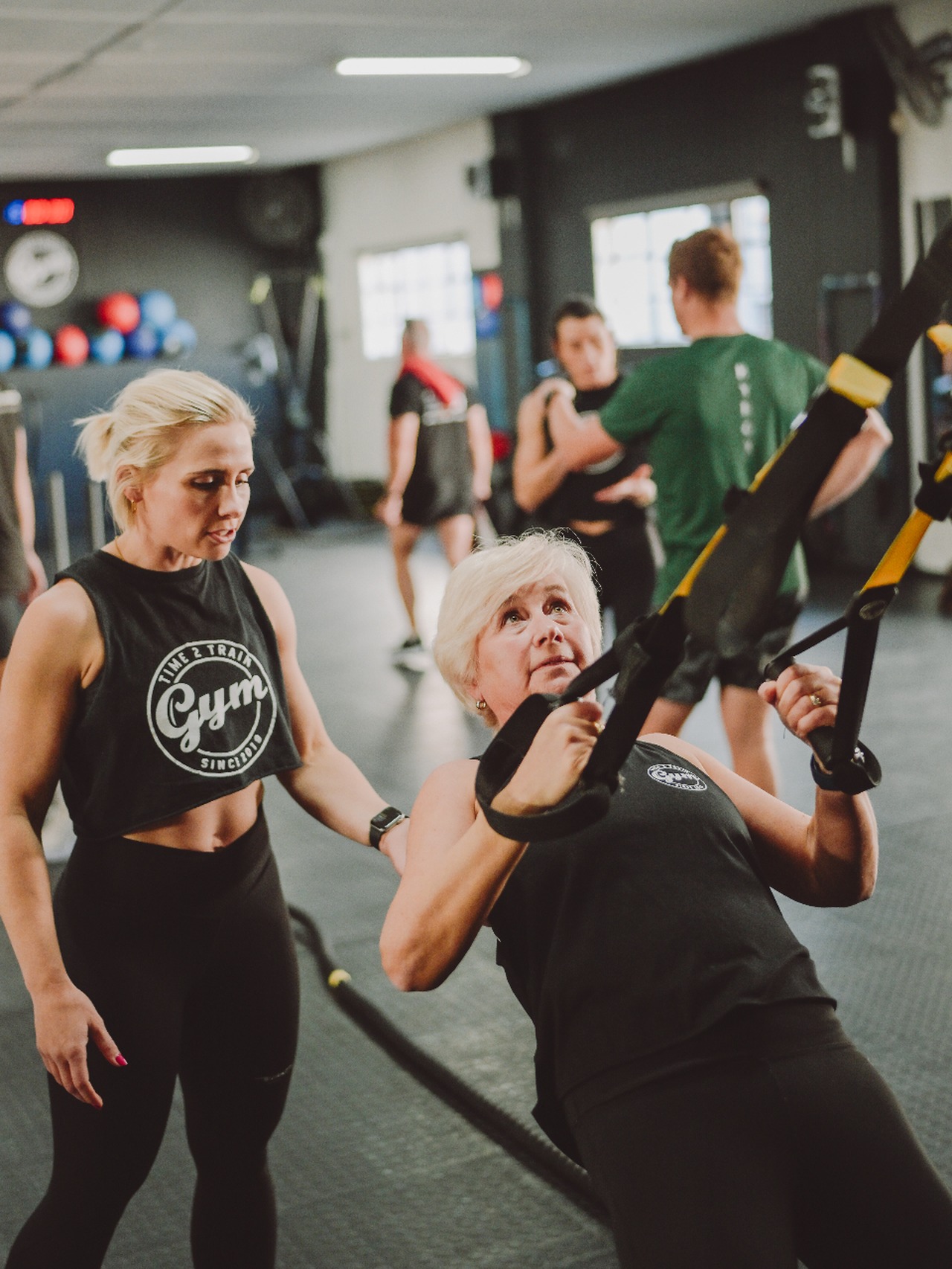 Personal training session at Time2Train