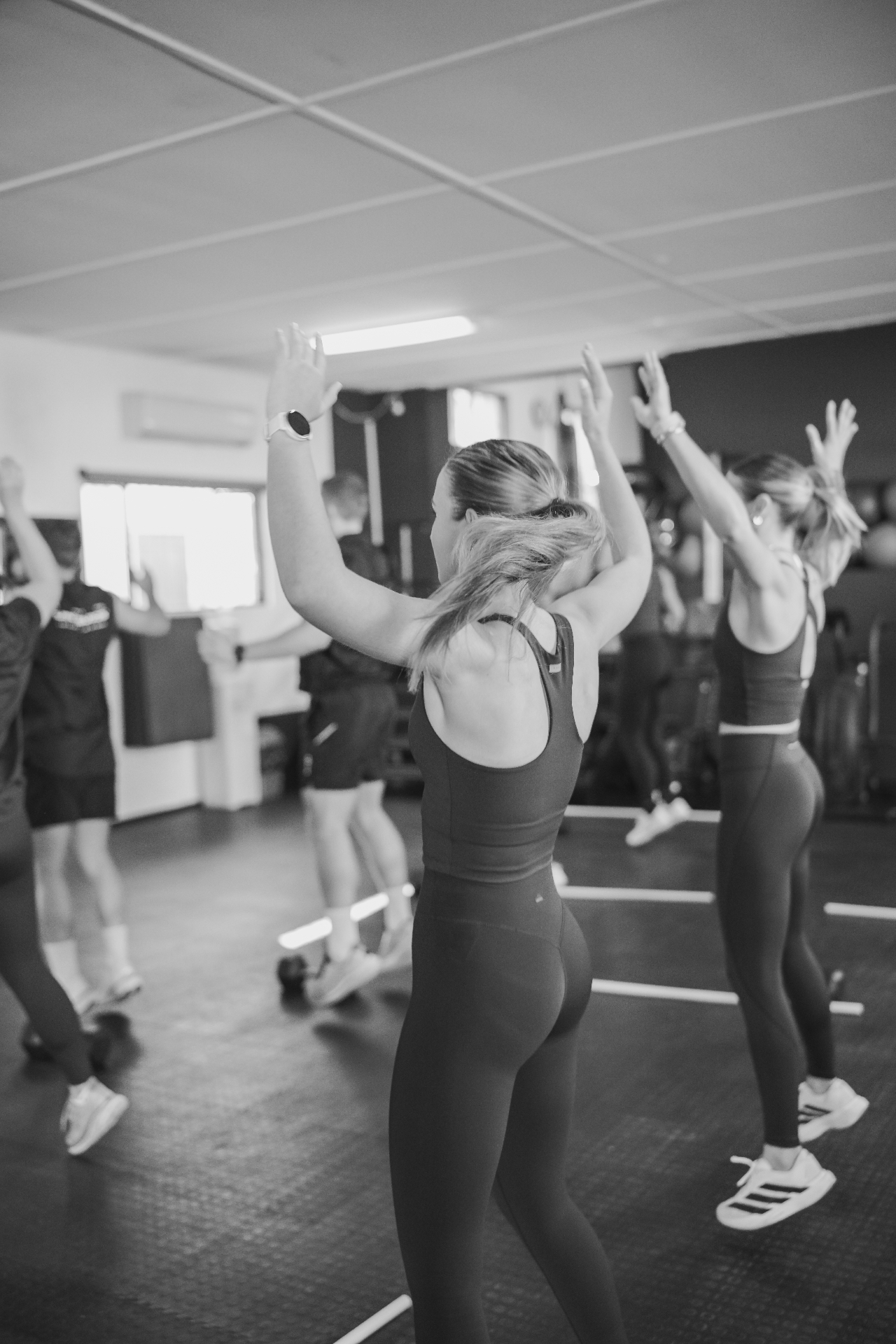 Energetic step and cardio class at Time2Train